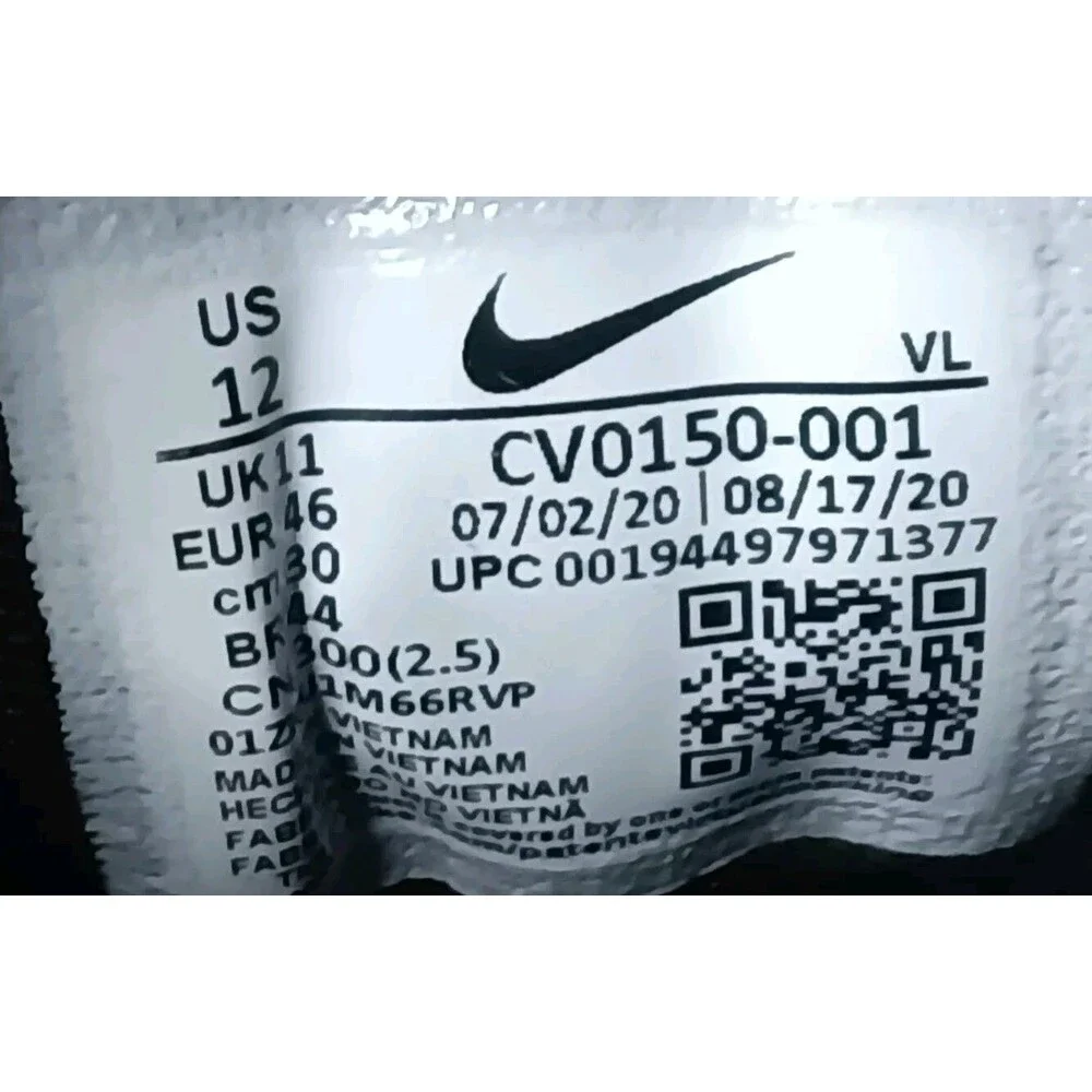 Nike Quest 3 Premium Shoes Men's Size 12  Black Grey CV0150-001